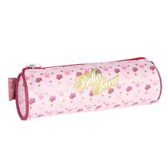Trousse ronde zippée queen crown bella sara – polyester 300d 1 compartiment  - vertbaudet enfant