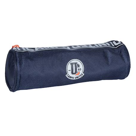 Fille-Trousse ronde zippée tech forme cylindrique 22 cm
