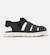 Sandales garçon cuir ORUGA Marine+Noir 2 7 - vertbaudet enfant 