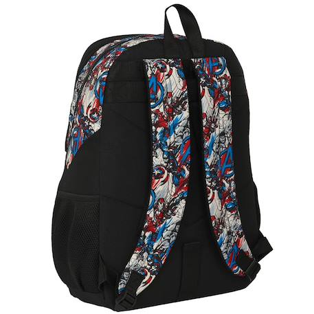 Sac à dos avengers avec adaptateur trolley forever – 42 x 32 x 16 cm Noir / bleu / marine / bleu 2 - vertbaudet enfant 