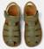 Sandales fille cuir BICHO Bleu marine+Vert moyen 9 - vertbaudet enfant 