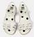Sandales fille cuir RIGHT KIDS TWINS Blanc naturel+Rose pastel 3 - vertbaudet enfant 