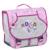 Cartable tissu imprimé road trip teo jasmin 38 cm Noir / rose / gris 1 - vertbaudet enfant 