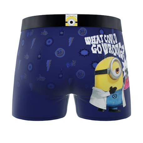Lot de 3 boxers junior despicable me Jaune/bleu/noir/rouge 6 - vertbaudet enfant 