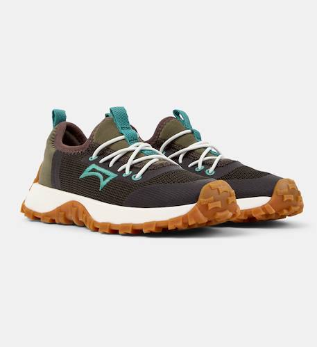 Baskets garçon cuir drift trail kids Gris vert 2 - vertbaudet enfant 