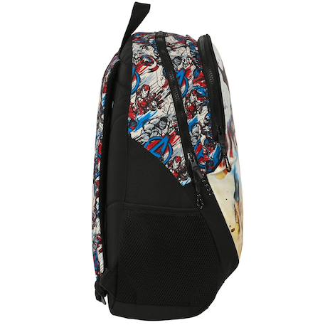 Sac à dos avengers avec adaptateur trolley forever – 42 x 32 x 16 cm Noir / bleu / marine / bleu 3 - vertbaudet enfant 