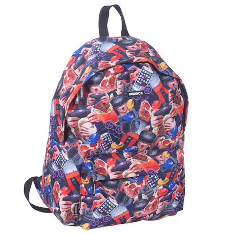 Garçon-Accessoires-Fourniture scolaire-Cartable-Sac à dos scolaire newmoji polyester imprimé gamer 43 cm