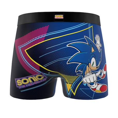 Lot de 3 boxers junior sonic Bleu/noir/rouge 6 - vertbaudet enfant 