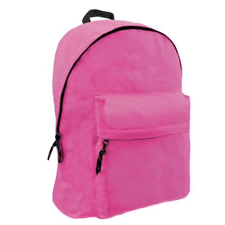 Sac à dos scolaire en polyester résistant cmp mood omega Rose fluo 1 - vertbaudet enfant 