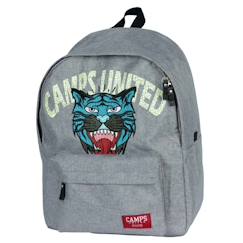 -Sac à dos scolaire camps united tigre 42 cm à zip