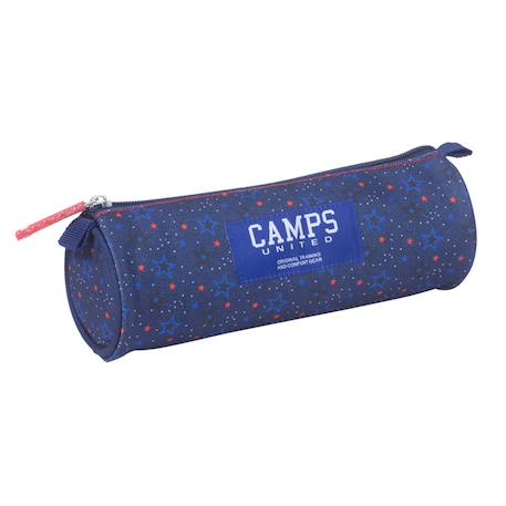 Garçon-Accessoires-Trousse ronde cylindrique paillettes étoiles 22 x 7 cm à zip