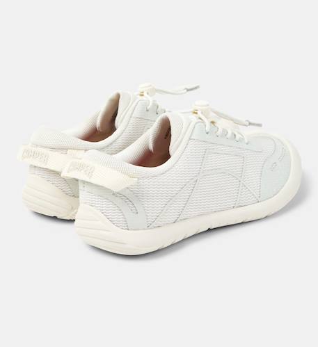 Baskets garçon PEU PATH KIDS Blanc naturel+Noir 4 - vertbaudet enfant 