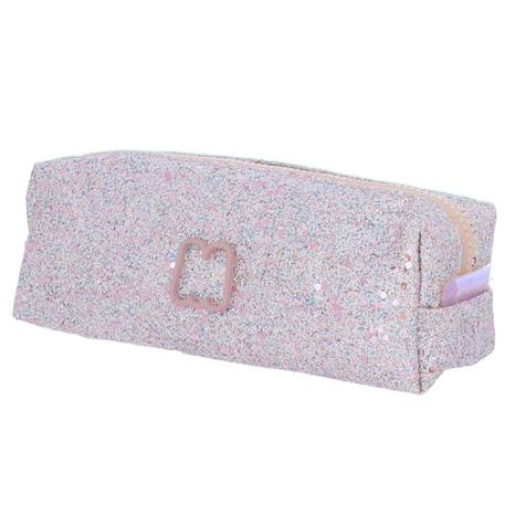 Fille-Trousse rectangulaire marshmallow modèle 5 22 cm zippée