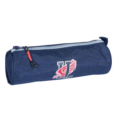 Garçon-Accessoires-Trousse ronde textile effet denim
