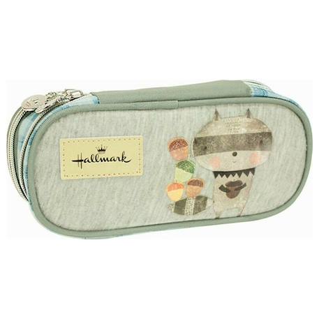 Garçon-Accessoires-Trousse 2 compartiments hallmark raton laveur 22 cm - qualité premium