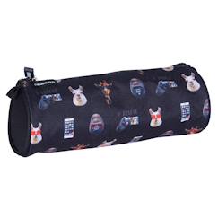 Trousse ronde newmoji boy 22 cm (selfie)  - vertbaudet enfant