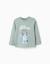 T-shirt en coton à manches longues et imprimé bluey Vert 1 - vertbaudet enfant 