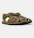 Sandales fille cuir BICHO Bleu marine+Vert moyen 8 - vertbaudet enfant 