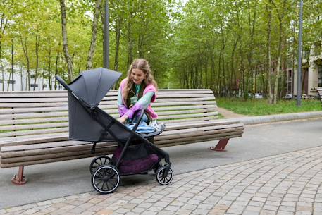 Poussette ultra compacte artic Mineral graphite 6 - vertbaudet enfant 