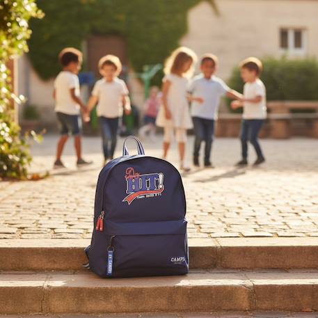 Sac à dos effet textile do hit camps 42 cm Bleu / rouge 2 - vertbaudet enfant 