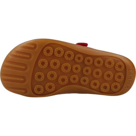 Baskets garçon cuir PEU CAMI Rouge moyen 6 - vertbaudet enfant 