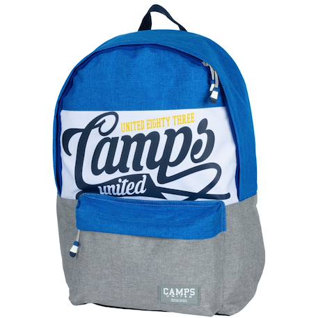 Sac à dos motif tigre en toile Bleu 1 - vertbaudet enfant 