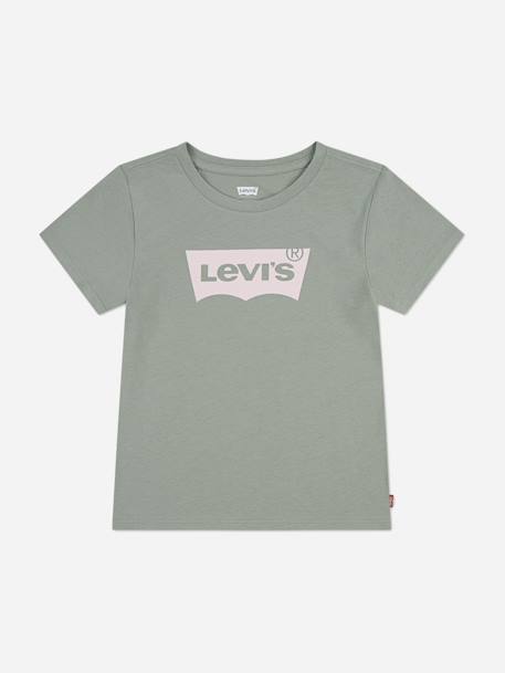 T-shirt fille manches courtes Vert 1 - vertbaudet enfant 