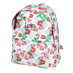 -Sac à dos enfant 42 cm prairie floral avec poches zippées les petites bombes