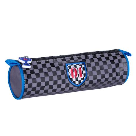 Garçon-Accessoires-Trousse ronde kip boy racing cylindrique zippée 22 cm kip