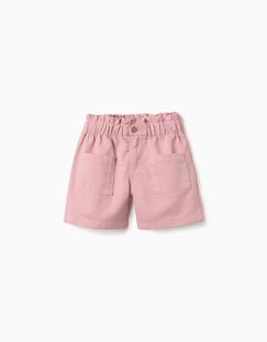 Short en sergé avec poches à l'avant  - vertbaudet enfant