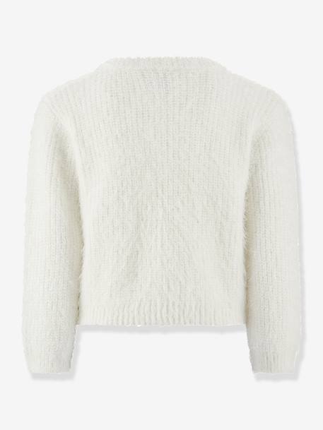 Cardigan fille Happy Girls bordeaux+écru+gris+rose nude 4 - vertbaudet enfant 