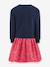 Robe avec inscription Ohlala fille Happy Girls marine 2 - vertbaudet enfant 