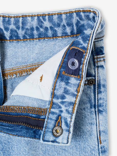 Jean droit garçon morphologie medium denim brut+stone 13 - vertbaudet enfant 