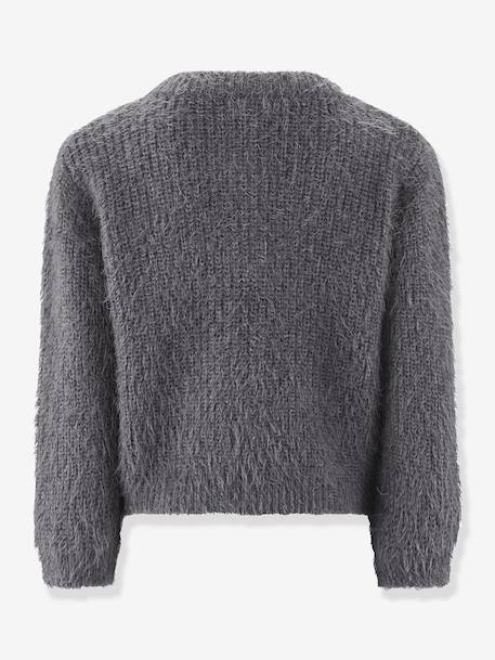 Cardigan fille Happy Girls bordeaux+écru+gris+rose nude 6 - vertbaudet enfant 
