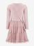 Robe en tulle avec sac fille Happy Girls rose nude 2 - vertbaudet enfant 