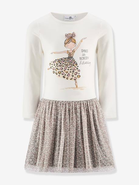 Robe Dance fille Happy Girls écru 1 - vertbaudet enfant 