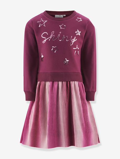 Fille-Robe avec jupe plissée fille Happy Girls