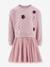 Robe 2 en 1 avec fleurs en relief fille Happy Girls rose nude 1 - vertbaudet enfant 