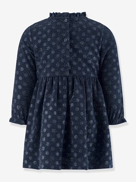 Robe avec pois et paillettes fille Happy Girls marine 2 - vertbaudet enfant 