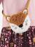 Robe avec sac biche fille Happy Girls rose nude 3 - vertbaudet enfant 