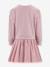 Robe 2 en 1 avec fleurs en relief fille Happy Girls rose nude 2 - vertbaudet enfant 