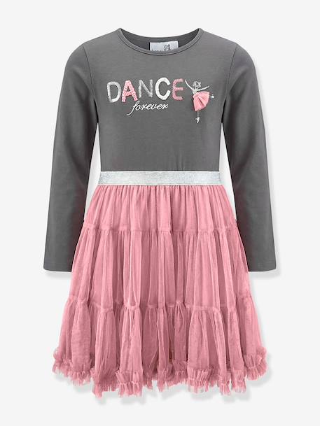 Fille-Robe avec jupe en tulle Dance fille Happy Girls