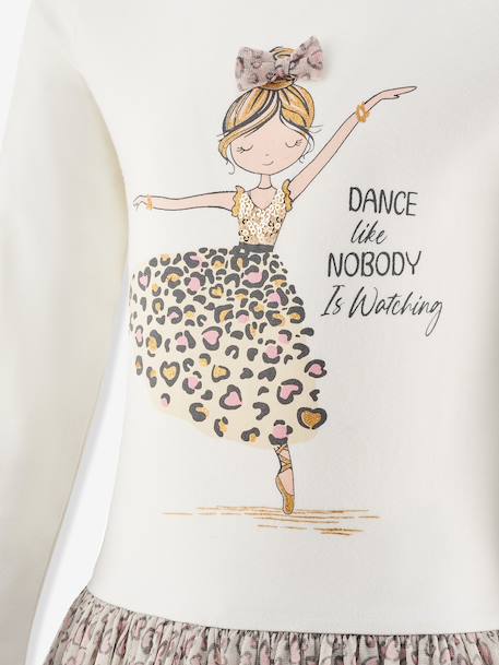 Robe Dance fille Happy Girls écru 3 - vertbaudet enfant 