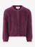 Cardigan fille Happy Girls bordeaux+écru+gris+rose nude 1 - vertbaudet enfant 