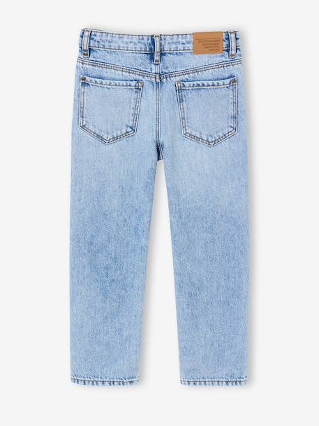 Jean droit garçon morphologie medium denim brut+stone 11 - vertbaudet enfant 