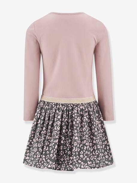 Robe avec imprimé chiens fille Happy Girls rose nude 2 - vertbaudet enfant 