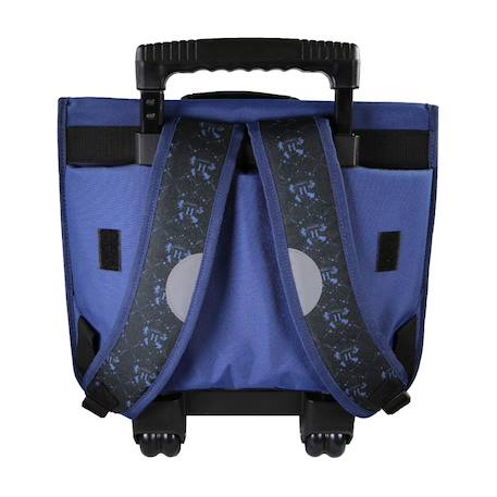 Harry potter - cartable - roulettes scolaire 38 cm - bleu/noir - 2 compartiments - primaire Bleu 4 - vertbaudet enfant 