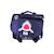 Cartable - roulettes 38 cm garçon pol fox shark réversible avec - compartiments - primaire - bleu marine avec motif requin Bleu 5 - vertbaudet enfant 