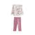 Ensemble bébé sweat et legging en molleton louisa Rose 2 - vertbaudet enfant 