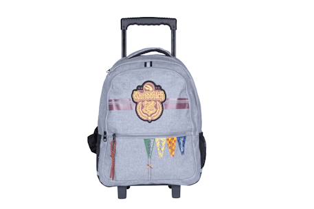 Harry potter - sac à dos - roulettes university - gris - 2 compartiments Bleu 1 - vertbaudet enfant 
